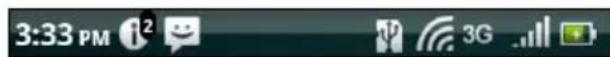 ACER Liquid MT - Zone de notification - 1