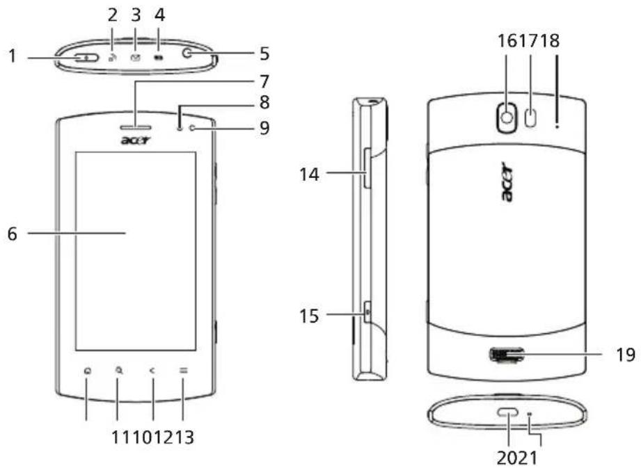 ACER Liquid MT - Vues - 1