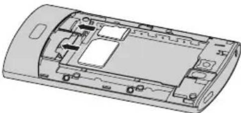 ACER Liquid MT - Installer une carte SIM ou microSD - 1