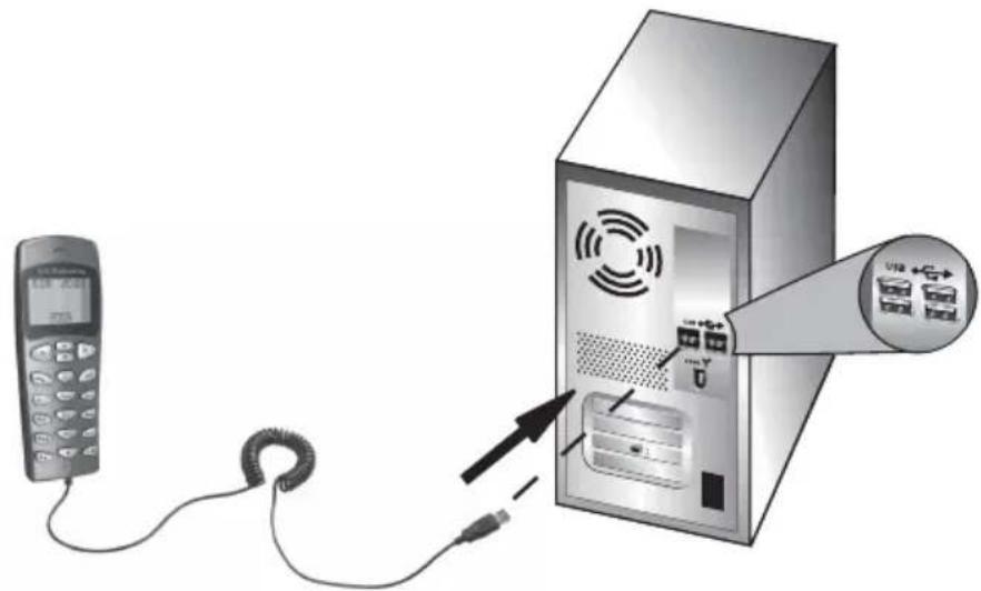 US ROBOTICS USB Internet Phone 9600 - Krok 2: Podlaczanie Telefonu USB Phone - 1