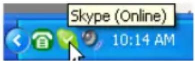 US ROBOTICS USB Internet Phone 9601 - Tätigen eines Anrufs über das Skype-Fenster auf dem Computerbildschirm - 1