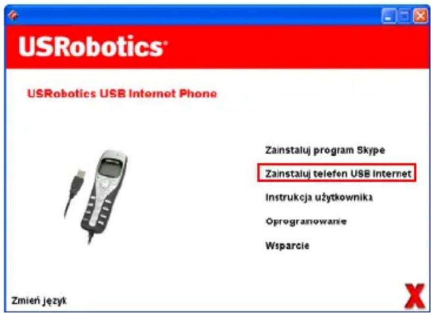 US ROBOTICS USB Internet Phone 9601 - Zainstaluj Telefon USB Internet Phone. - 1