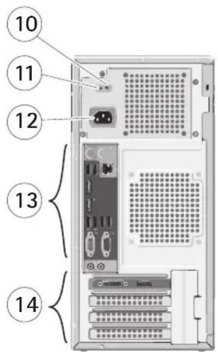AXIS Camera Station S1016 - posterior - 2