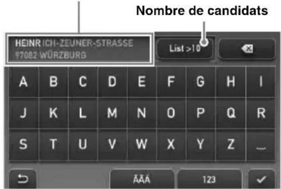 SONY NVU93 - Utilisation du clavier - 1