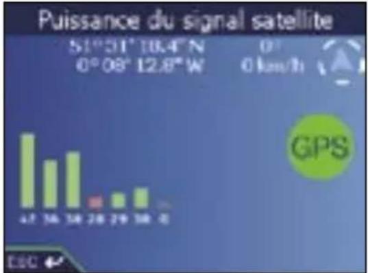 SONY GPX5 - Etat du GPS - 1