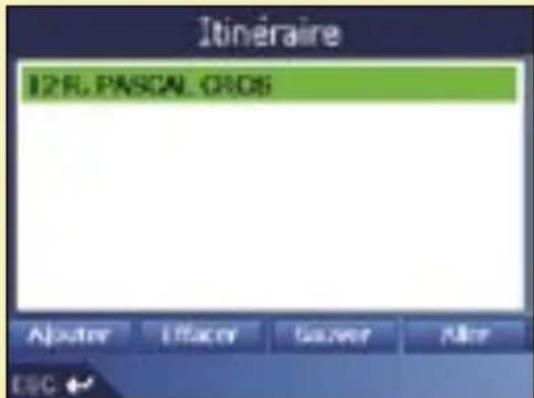 SONY GPX5 - Cinquième étape : trouver le numéro de rue correspondant à votre point de destination - 3