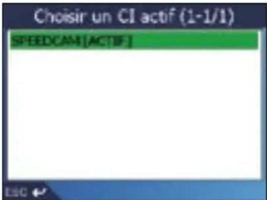 SONY GPX5 - Préférences d'alarmes - cl actifs - 1