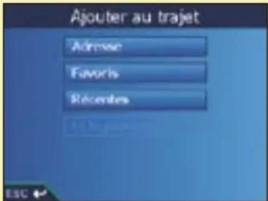 SONY GPX5 - Première étape : entamer votre trajets à arrêts multiples - 2