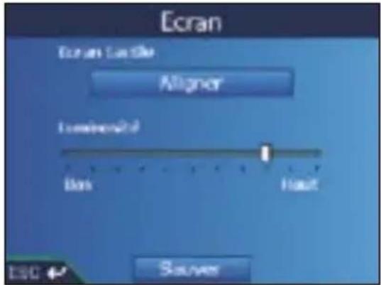 SONY GPX5 - Préférences du matériel - écran - 1