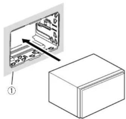 PIONEER AVICF9880BT - EinbaumitderHalterung - 2