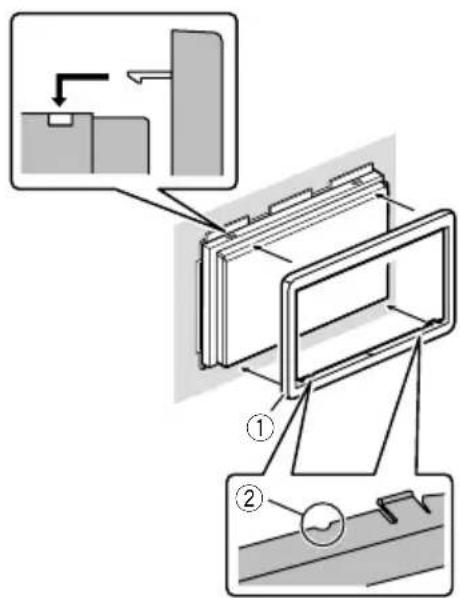 PIONEER AVICF9880BT - 4BringenSiedenAbdeckringan. - 1