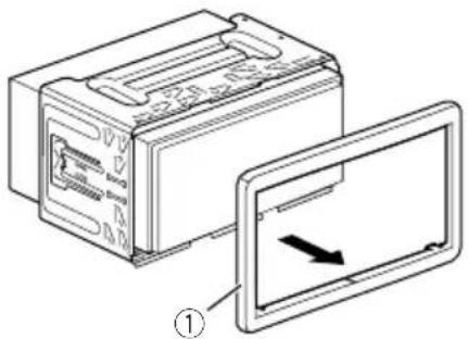 PIONEER AVICF980DAB - 1Rimuoverelacornicedifinitura. - 1