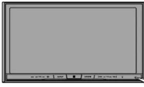 PIONEER AVICF88DAB - 3DruckenSiedieRESET-Taste. - 1