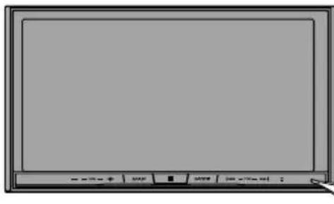 PIONEER AVICF88DAB - 3DeRESETtoetsindrukken. - 1