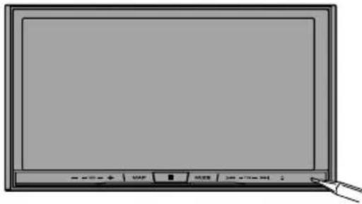 PIONEER AVICF88DAB - 3AppuyersurleboutonRESET. - 1