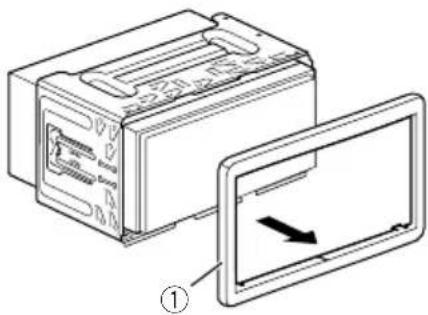 PIONEER AVICF88DAB - 1Removethetrimring. - 1