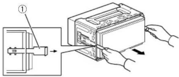 PIONEER AVICF88DAB - 1Removethetrimring. - 2