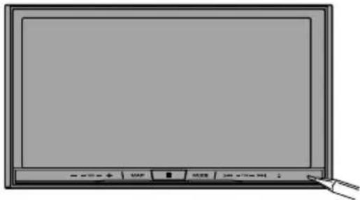 PIONEER AVICF80DAB - 3AppuyersurleboutonRESET. - 1