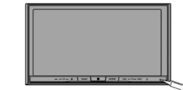 PIONEER AVICF80DAB - 3PremereilpulsanteRESET. - 1