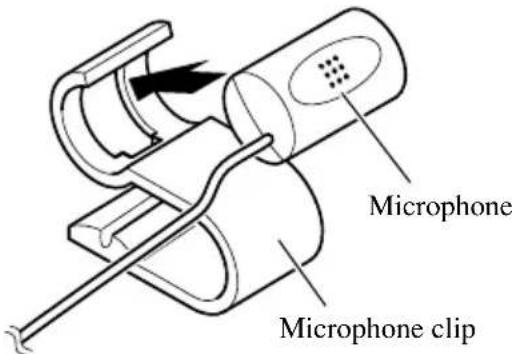 Microphone Microphone clip