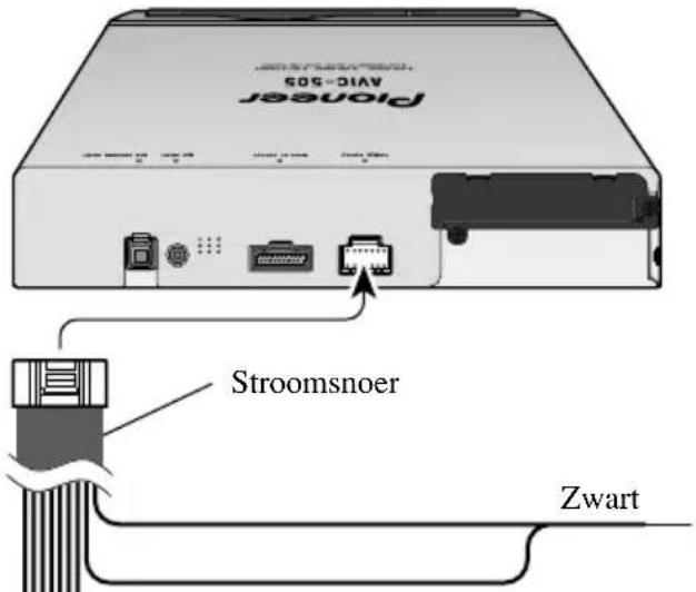 AVIC-505 Pioneer Sroomsnoer Zwart