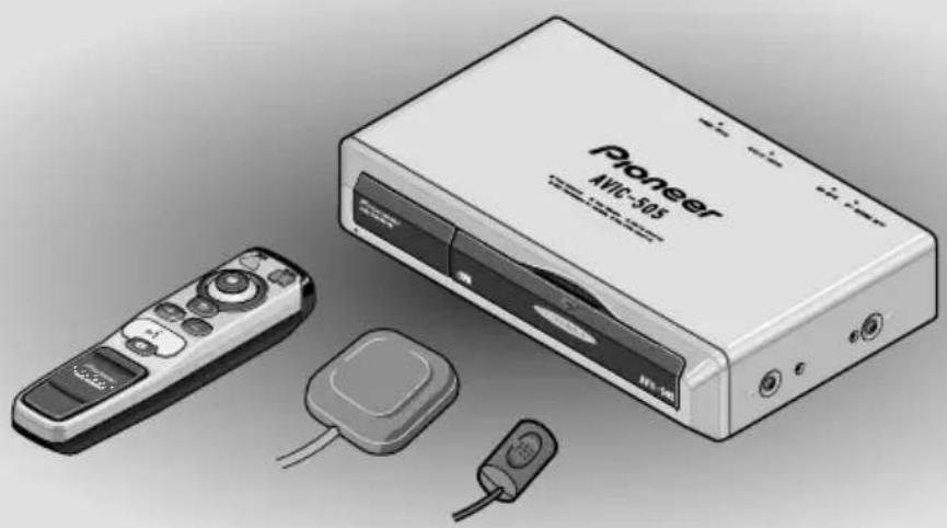 PIONEER AVIC505 - Installation Manual Manuel d'installation - 1