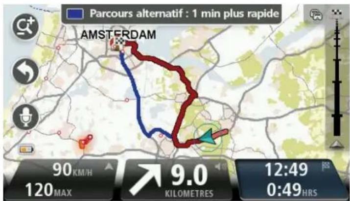 TOMTOM Via 260 - Parcours alternatifs - 1