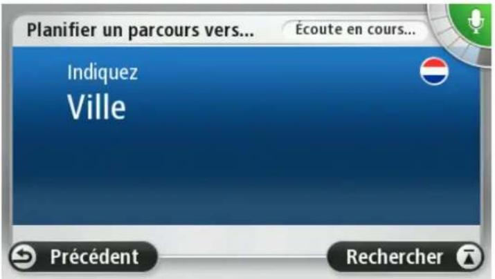TOMTOM Via 225 - Planifier un trajet avec la reconnaissance vocale - 2