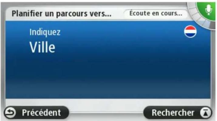 TOMTOM Via 225 - Planifier un trajet avec la reconnaissance vocale - 2