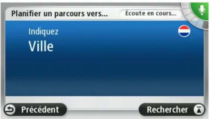TOMTOM Via 220 - Planifier un trajet avec la reconnaissance vocale - 2