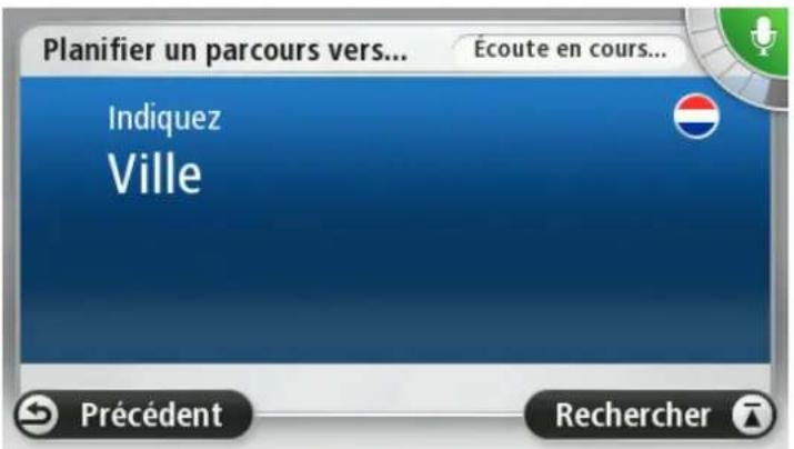 TOMTOM Via 220 - Planifier un trajet avec la reconnaissance vocale - 2