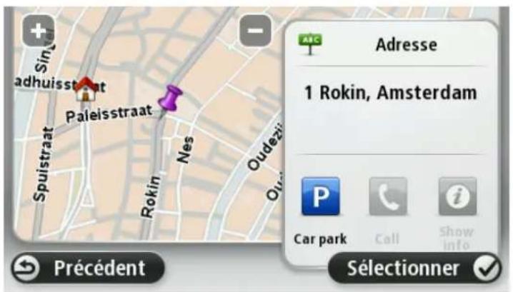 TOMTOM Via 220 - Planifier un parcours - 5