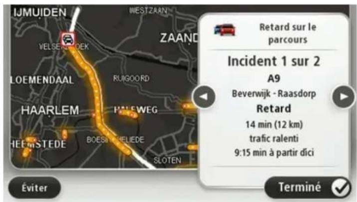 TOMTOM Via 280 - Pour en savoir plus sur un incident - 2