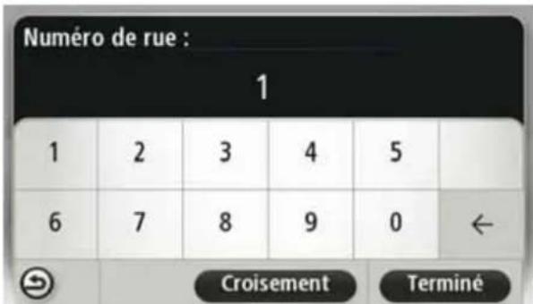 TOMTOM Sony XNV Navigation Module - Planifier un parcours4. - 4