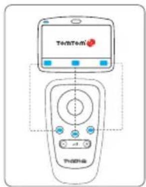 TOMTOM Remote Control GO - Soft buttons: - 1