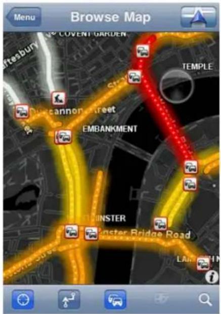 TOMTOM Navigation app for iPhone & iPad - Vérifier les incidents de circulation dans notre région - 1