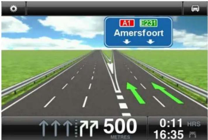 TOMTOM Navigation app for iPhone & iPad - À propos du guidage avancé sur changement de voie - 1