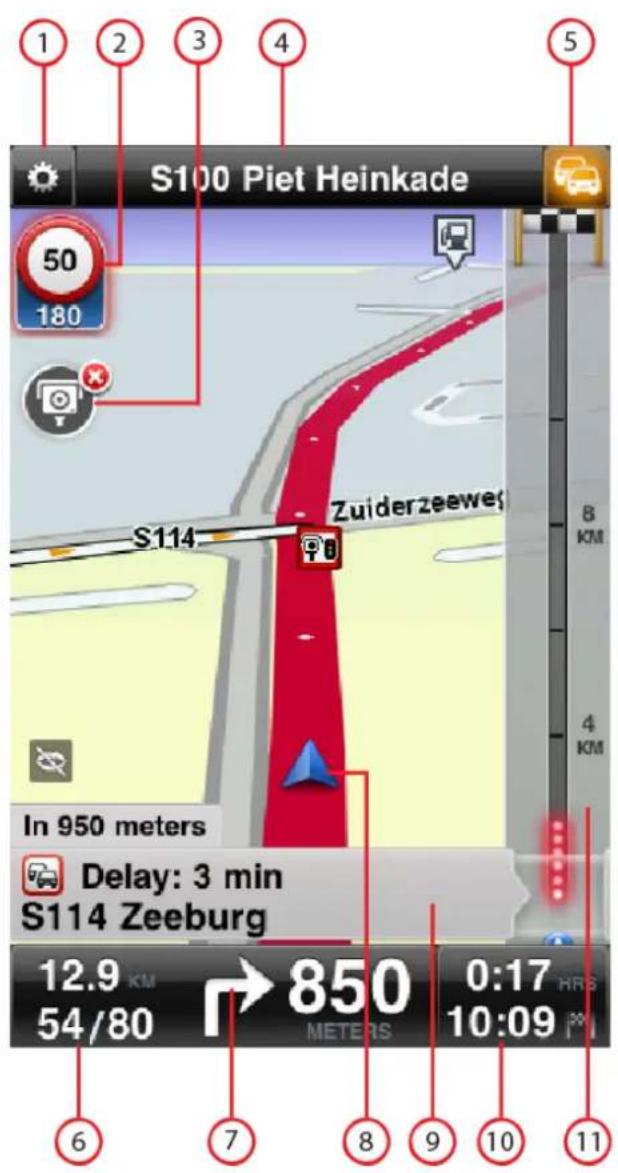 TOMTOM Navigation app for iPhone & iPad - Mode conduite - 1