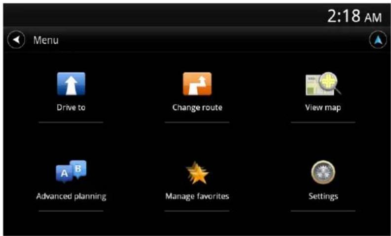 TOMTOM Nav Compatible with Sony XAVXNVKIT - Planifier un parcours - 1