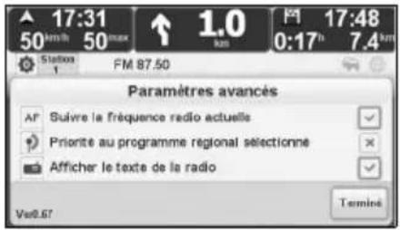 TOMTOM Mazda NVASD8110 Live - ■ Version de radio - 1
