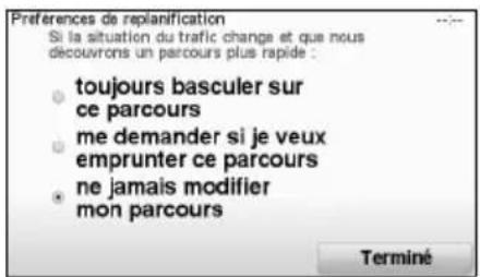 TOMTOM Mazda NVASD8110 Live - ■ Modification des préférences de la fonction HD Traffic - 2