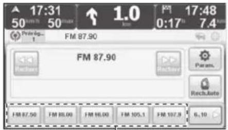 TOMTOM Mazda NVASD8110 Live - Sélection de canal prédéfini - 1