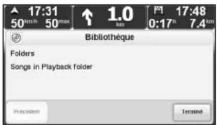 TOMTOM Mazda NVASD8110 Live - ■ Bibliothèque (CD MP3 uniquement) - 1