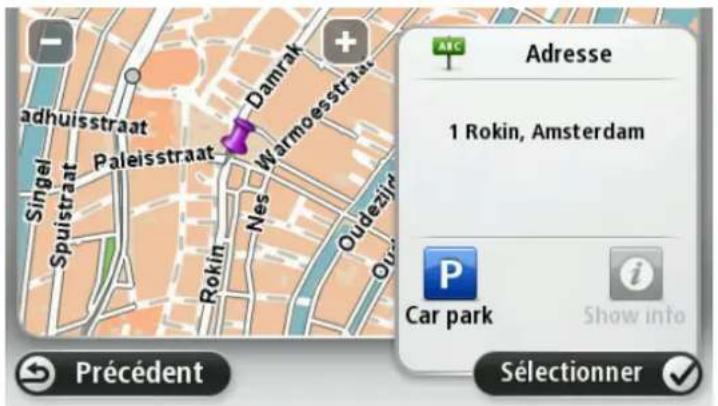 TOMTOM Mazda NB1 Live - Planifier un parcours - 5