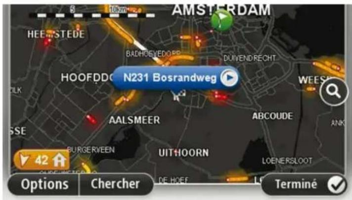 TOMTOM Mazda NB1 Live - Vérifier les incidents de circulation dans notre région - 1