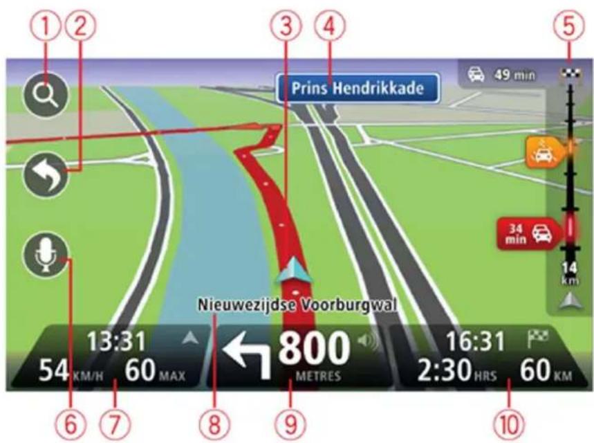 TOMTOM Mazda NB1 Live - Le mode conduite - 1