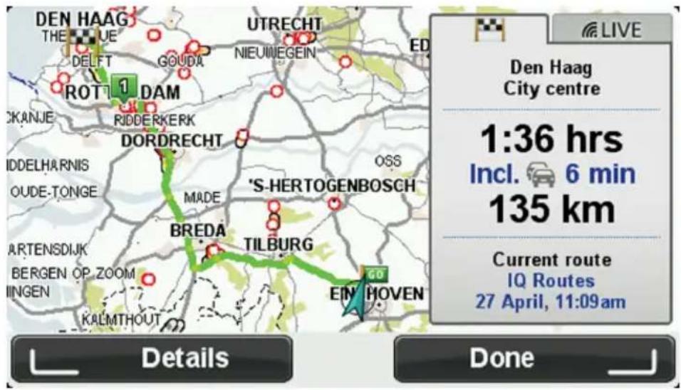 TOMTOM Lexus CTMoveOn - Récapitulatif du parcours - 1
