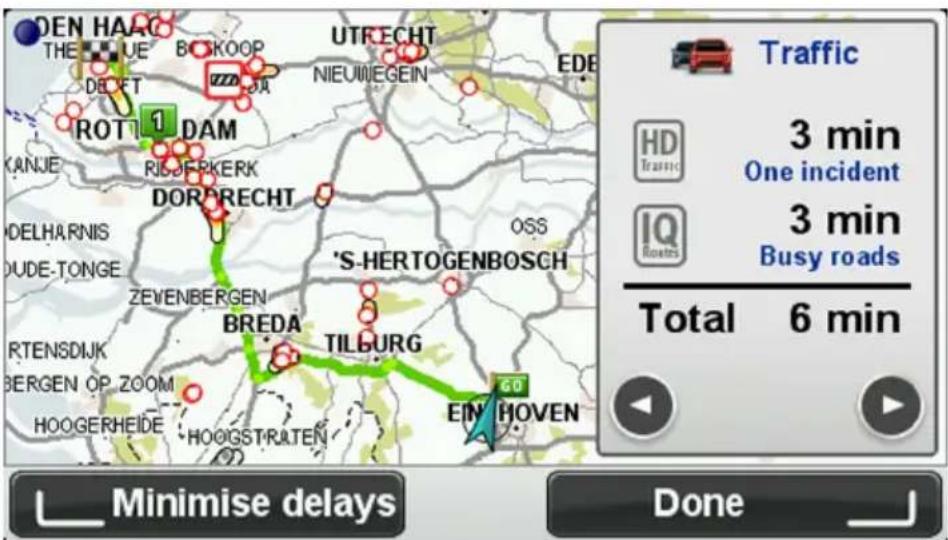 TOMTOM Lexus CTMoveOn - Afficher trafic sur parcours - 1