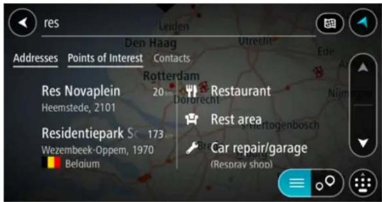TOMTOM GO Mobile app Android - Sélectionnez Aller. - 3