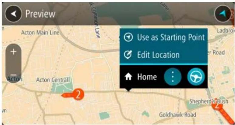 TOMTOM GO Mobile app Android - Modifierer votre domicile à l'aide de Mes destinations - 1